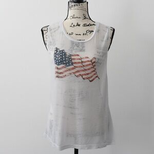 Express American Flag Tee